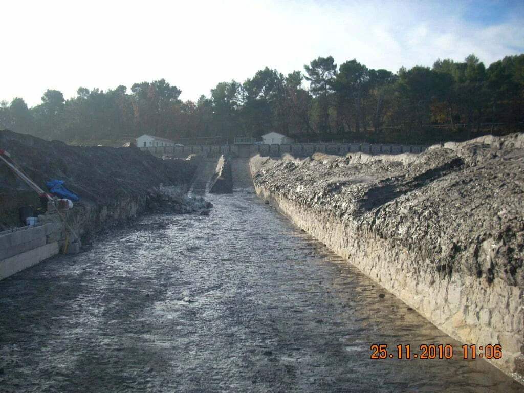 Murs en béton banché